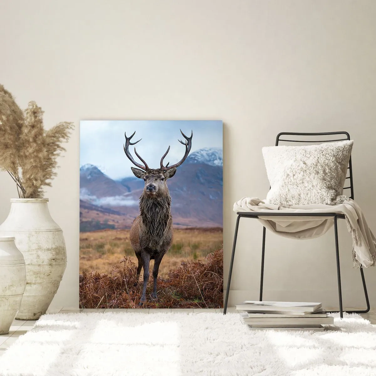 Quadro su vetro - Sulla propria terra - 80x120 cm