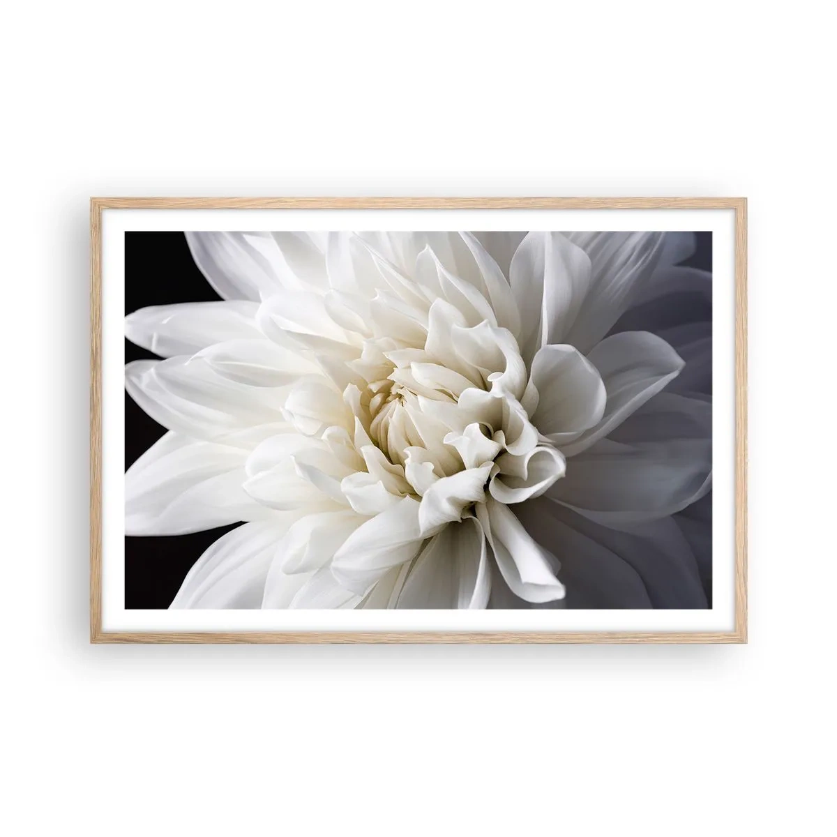 Poster in cornice rovere chiaro - Il mattino della sposa - 91x61 cm