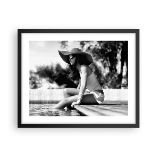 Poster in cornice nera - Sogno estivo - 50x40 cm