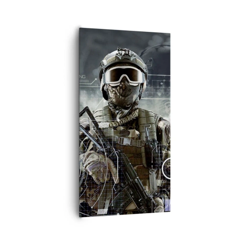 Quadro su tela - Stampe su Tela - Potenza al quadrato - 65x120 cm