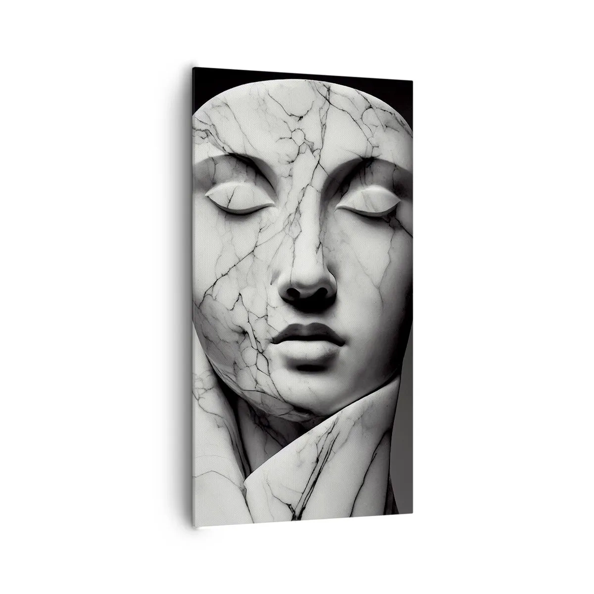 Quadro su tela - Stampe su Tela - Forme di marmo - 65x120 cm