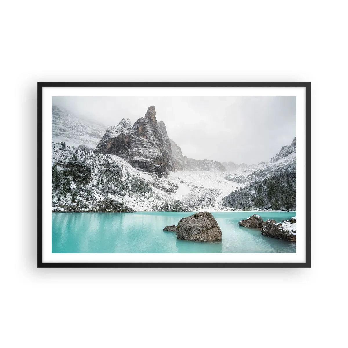 Poster in cornice nera - Di guardia - 91x61 cm