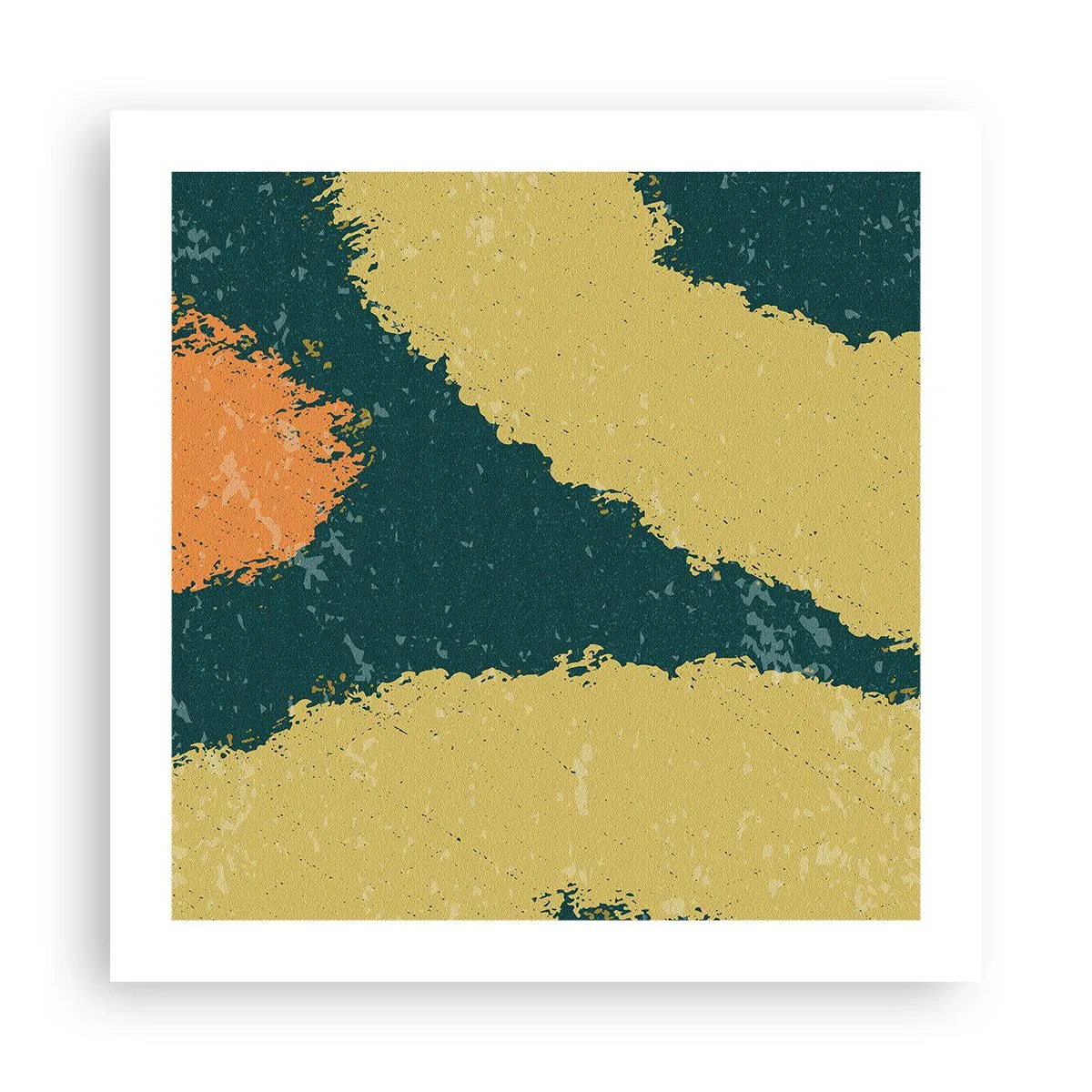 Poster - Astrazione: movimento lento - 50x50 cm