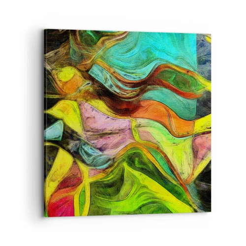 Quadro su tela - Stampe su Tela - Il movimento è vita - 70x70 cm