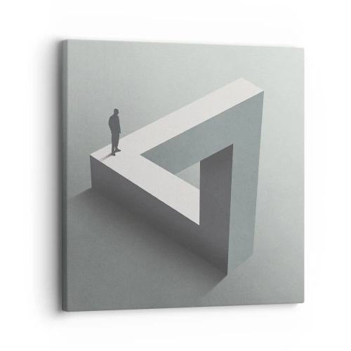 Quadro su tela - Stampe su Tela - Eppure è possibile - 30x30 cm