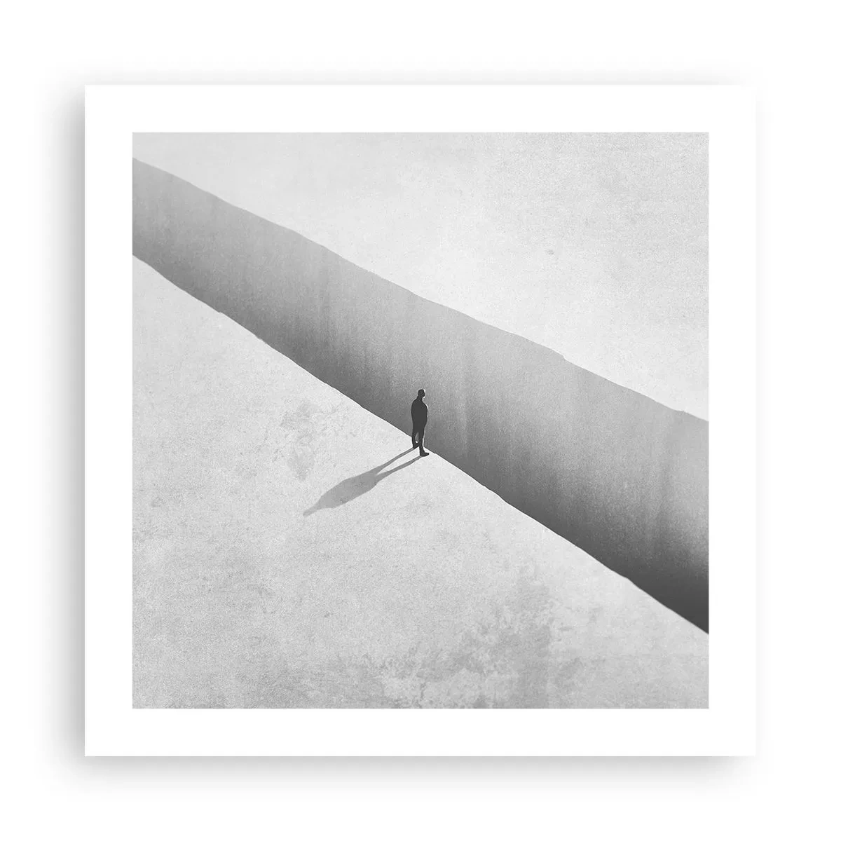 Poster - Un obiettivo chiaro - 50x50 cm