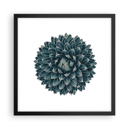 Poster in cornice nera - La stella del deserto - 40x40 cm