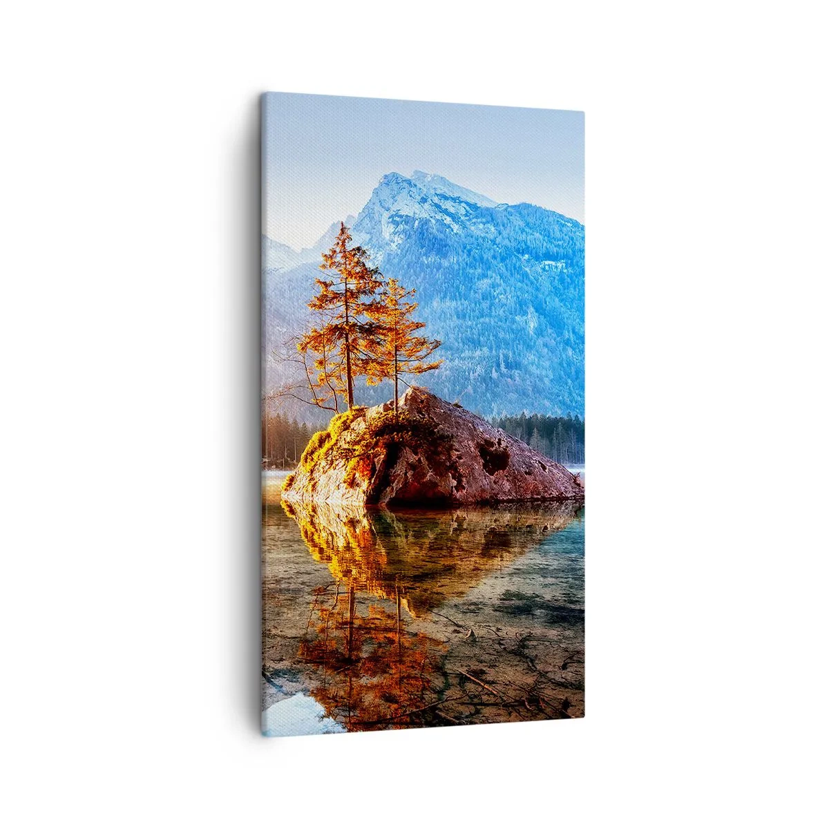 Quadro su tela - Stampe su Tela - La natura in una nuova luce - 45x80 cm