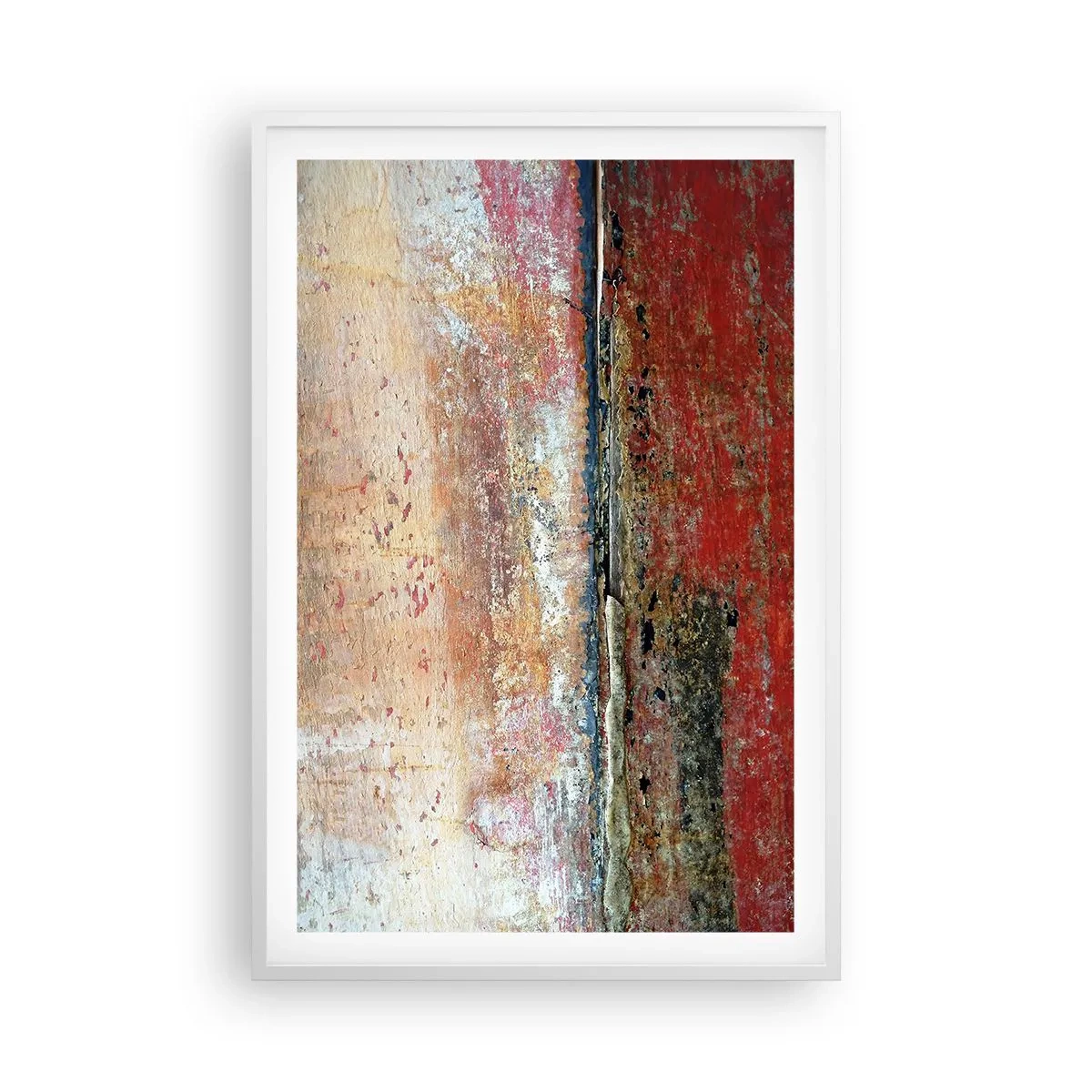 Poster in cornice bianca - Forse è il mare - 61x91 cm
