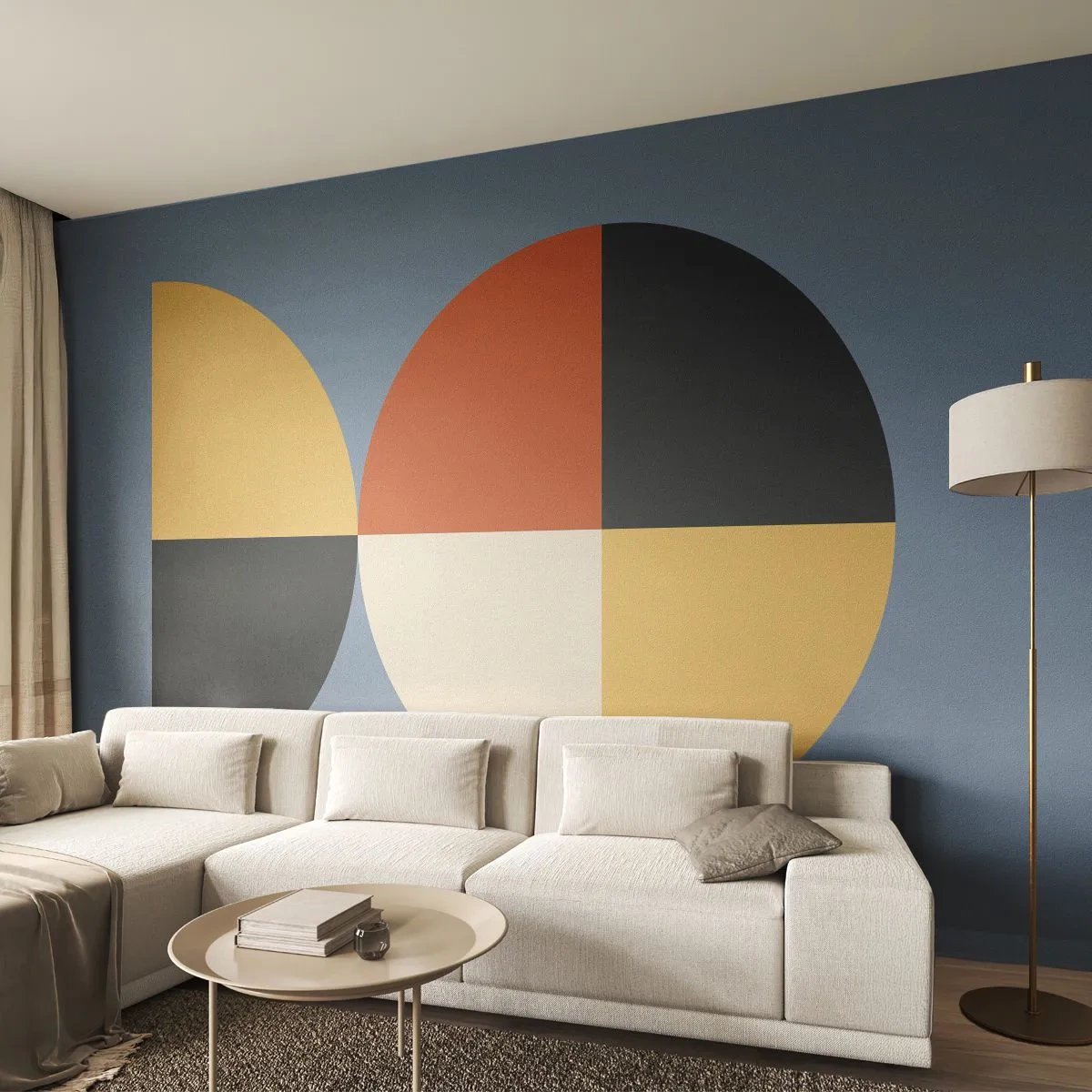 Fotomurali Premium Canvas - Guarda e conta - Astrazione, Grafica, Arte Moderna - 450x315 cm