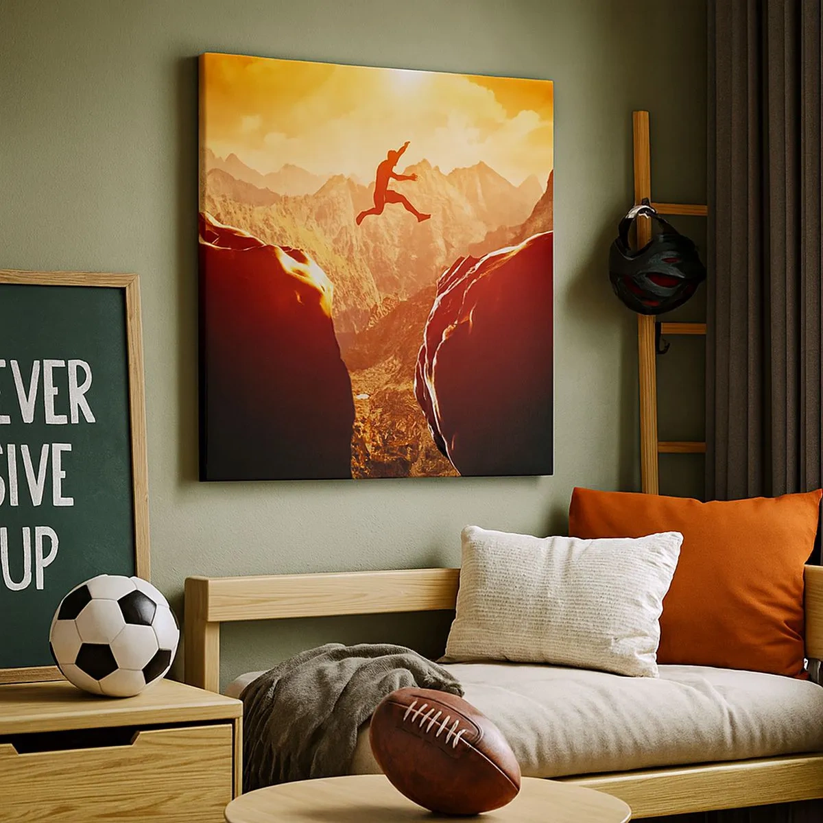 Quadro su tela - Stampe su Tela - Superare i confini - 30x30 cm