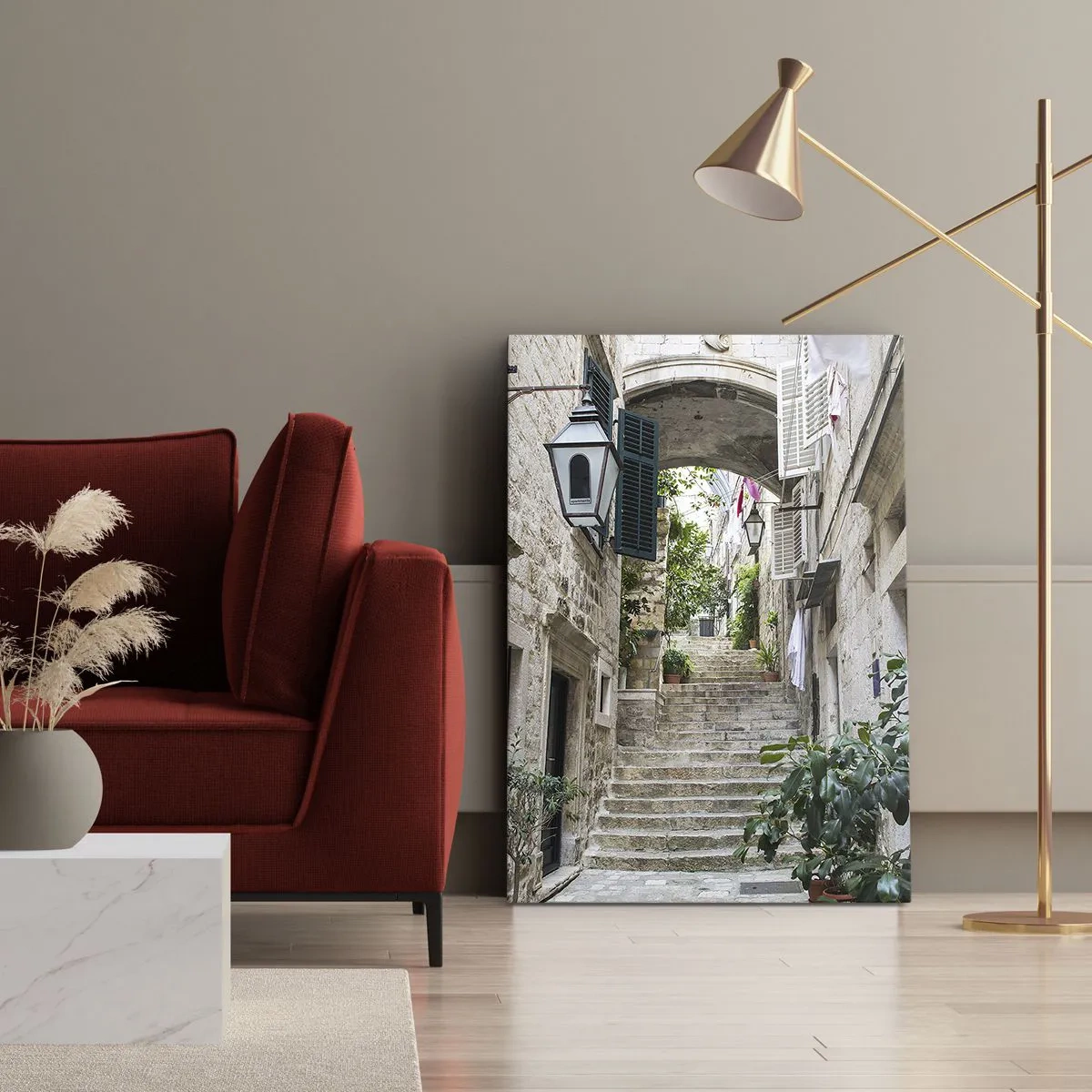 Quadro su tela - Stampe su Tela - Angolo affascinante - 70x100 cm