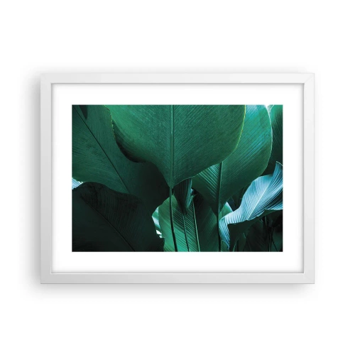 Poster in cornice bianca - Verso la luce - 40x30 cm