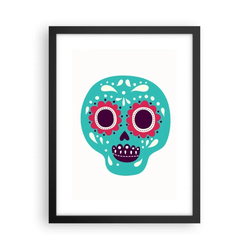 Poster in cornice nera - Vita: un gioco fino alla morte - 30x40 cm