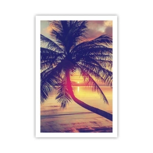 Poster - Sera sotto le palme - 61x91 cm