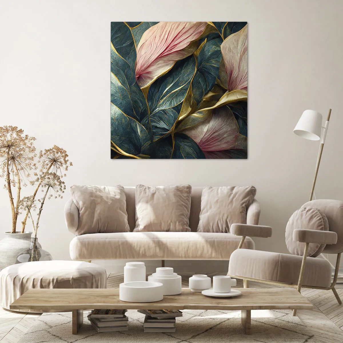 Quadro su tela - Stampe su Tela - Stile ed eleganza naturali - 60x60 cm