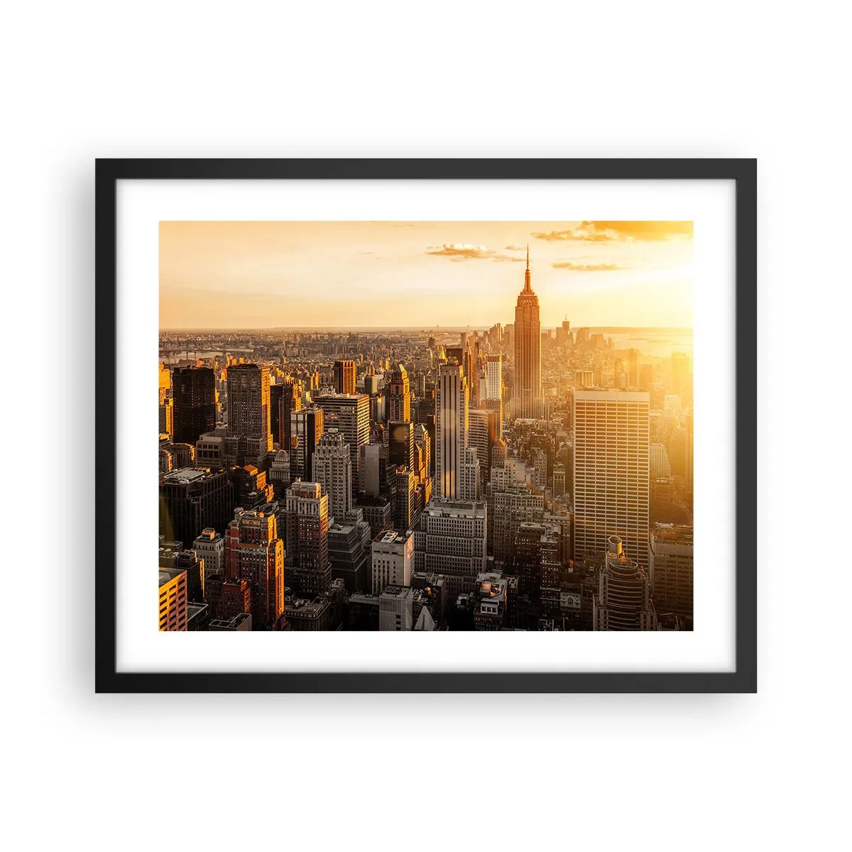 Poster in cornice nera - Crescere al sole - 50x40 cm