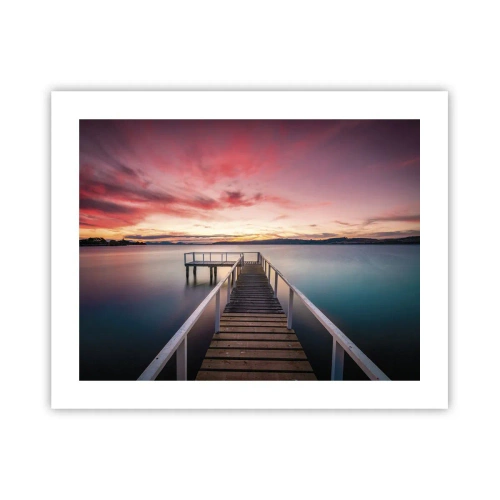 Poster - La fiamma mite della sera - 50x40 cm