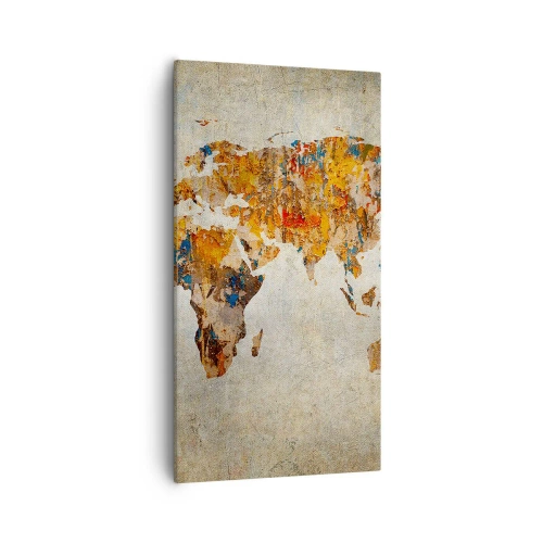 Quadro su tela - Stampe su Tela - Veramente un grande mondo - 55x100 cm