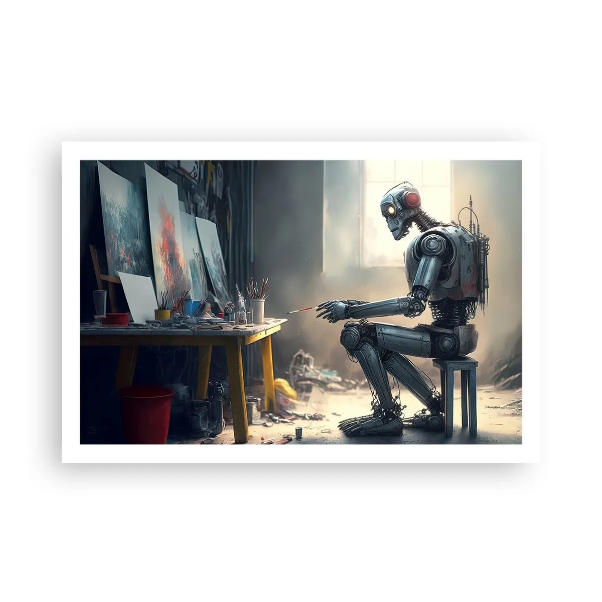 Poster - Atto creativo - 91x61 cm
