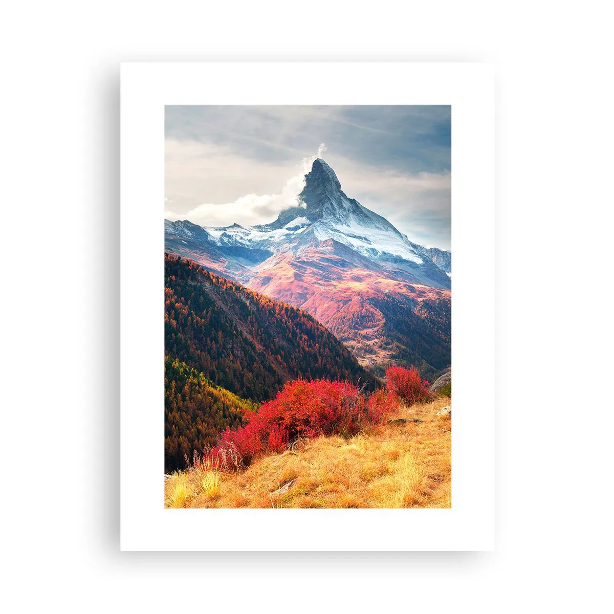 Poster - Autunno alpino - 30x40 cm