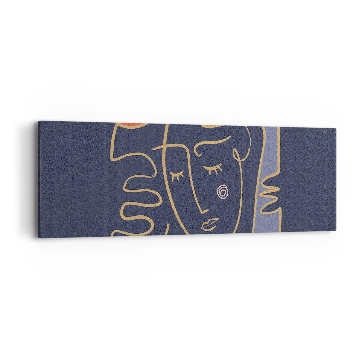 Quadro su tela - Stampe su Tela - Pensierosa - 90x30 cm