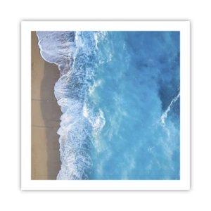 Poster - La forza del blu - 60x60 cm