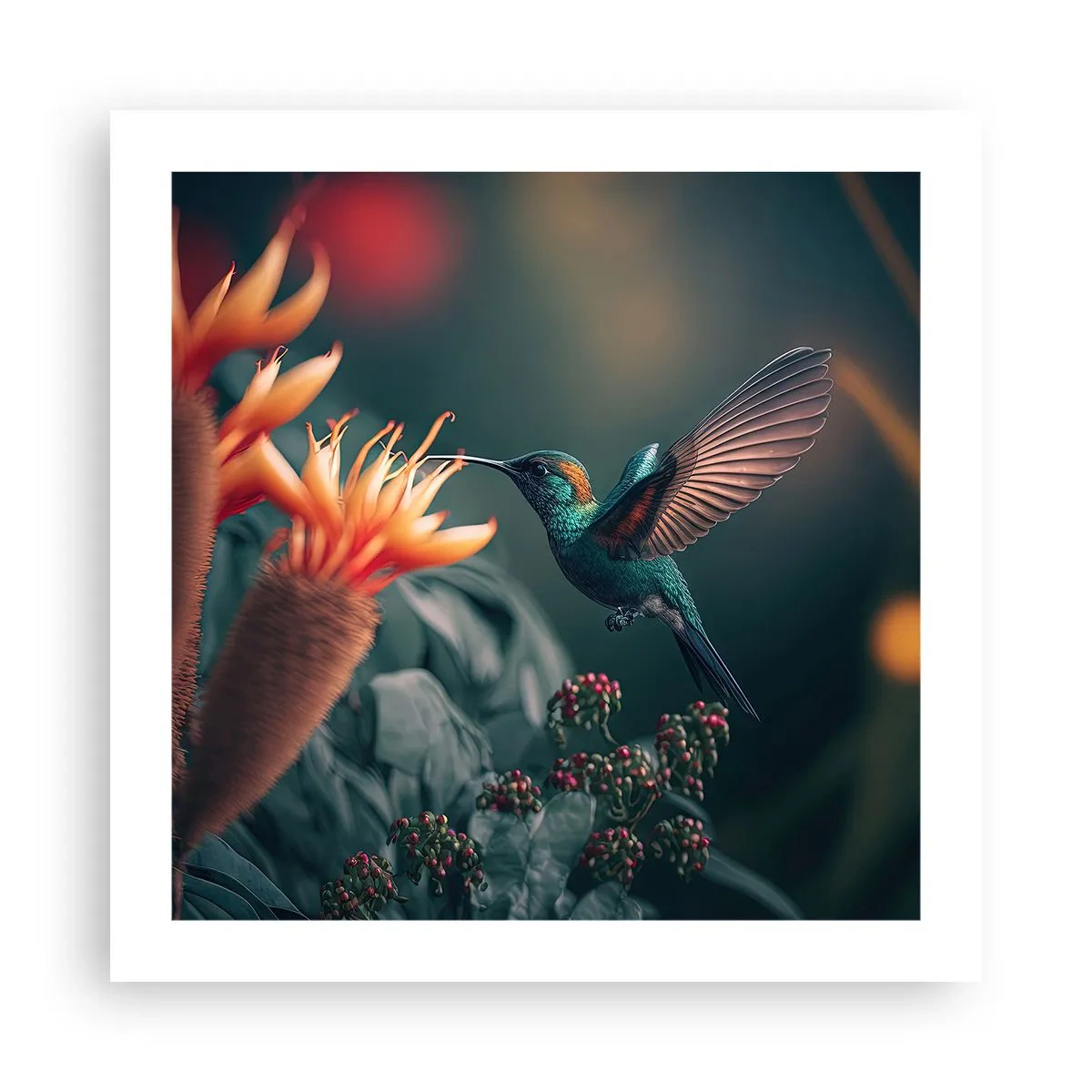 Poster - Una vita davvero a colori - 50x50 cm