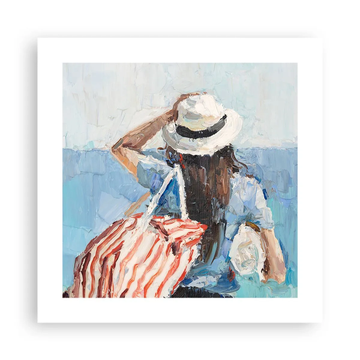 Poster - Benvenuti in vacanza - 40x40 cm