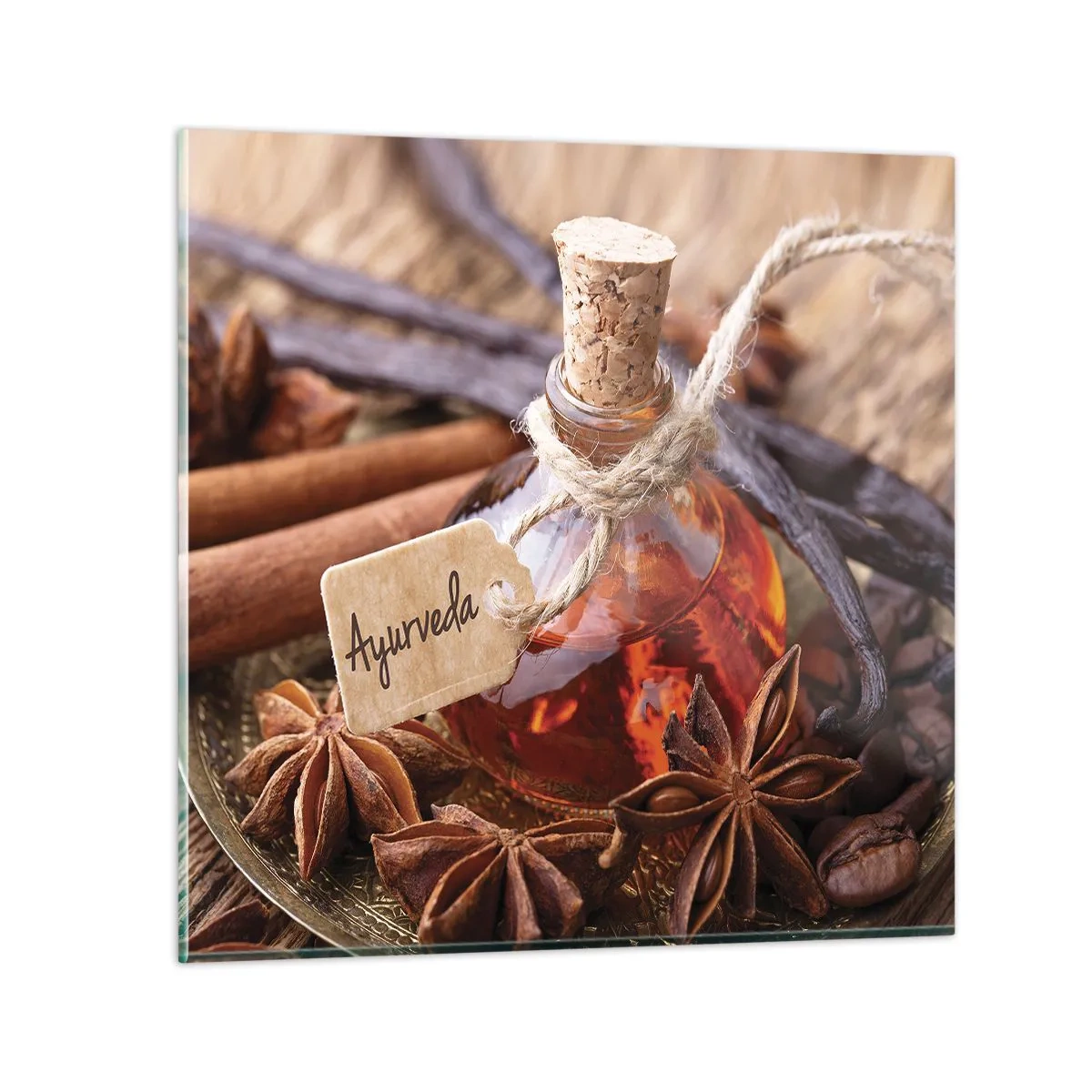 Quadro su vetro - Verso l'unità del corpo e dell'anima - 60x60 cm