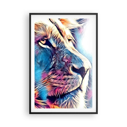 Poster in cornice nera - La saggezza della natura - 61x91 cm