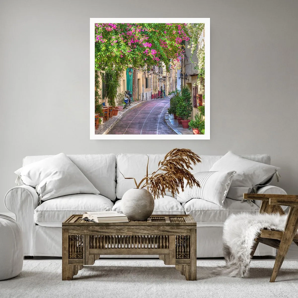 Poster - Angolo fiorito - 50x50 cm
