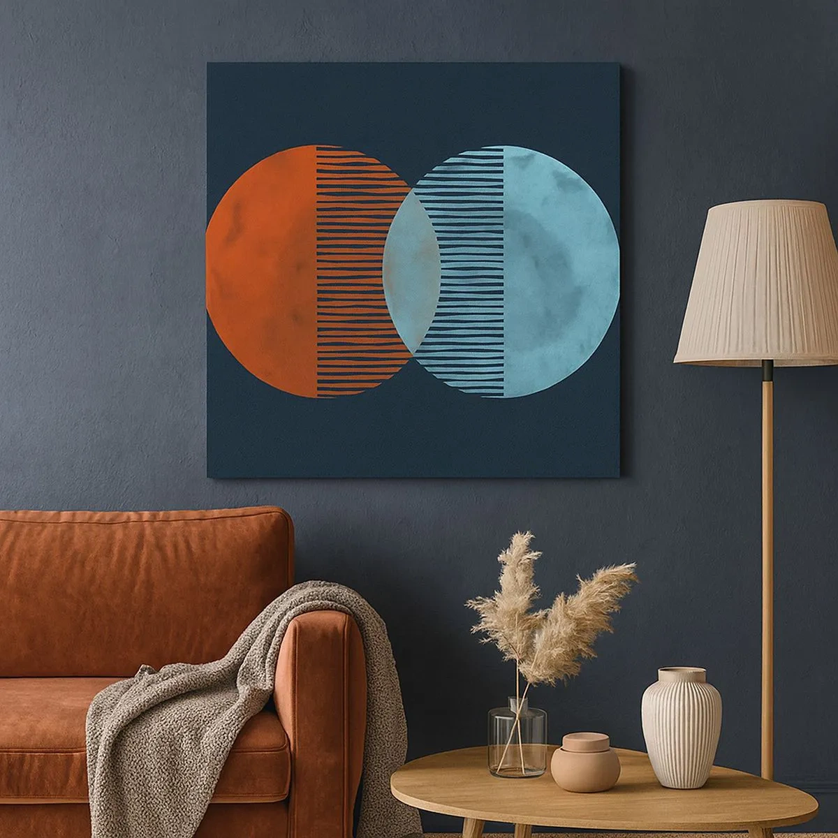 Quadro su tela - Stampe su Tela - Fantasia astronomica - 30x30 cm