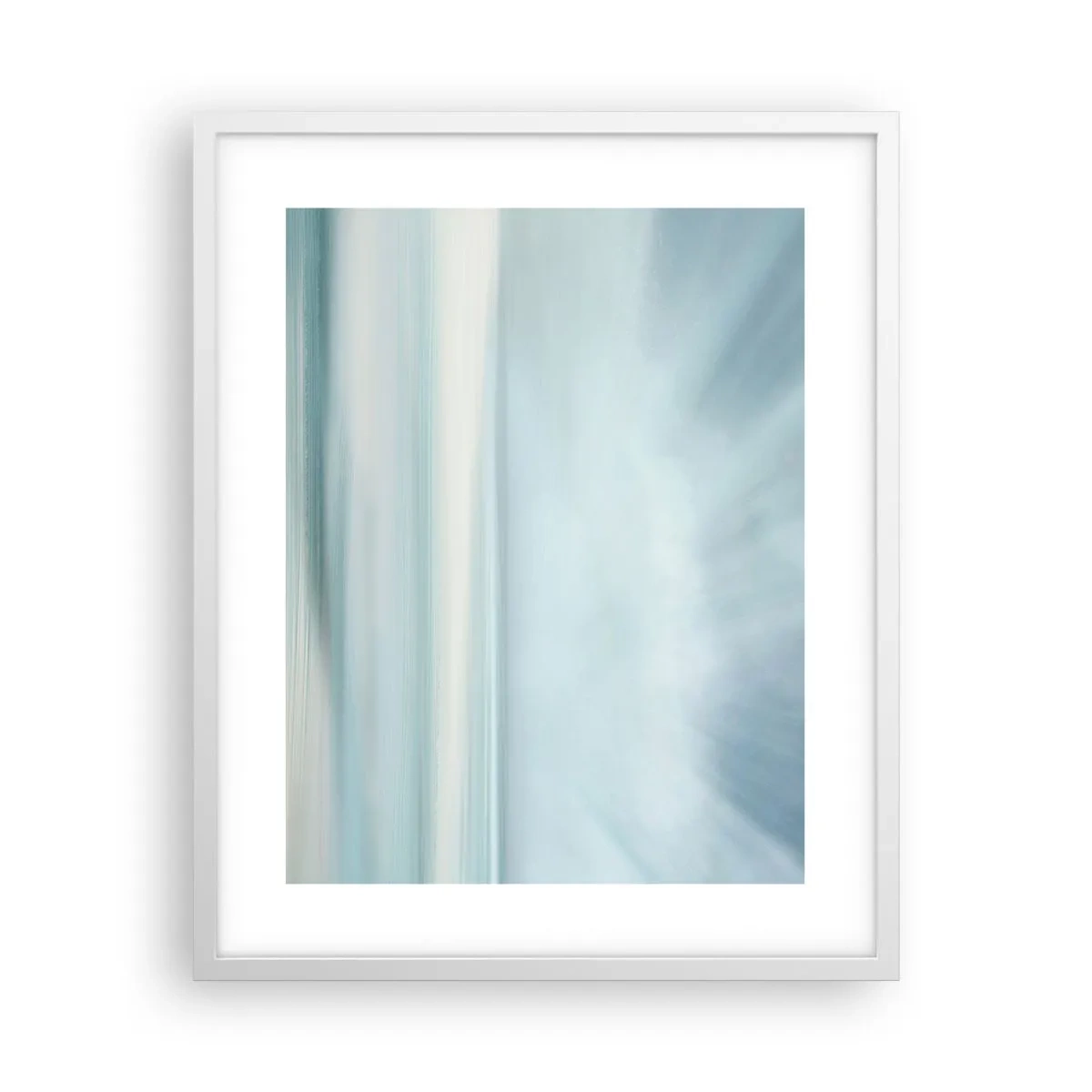 Poster in cornice bianca - Pace fino all'orizzonte - 40x50 cm