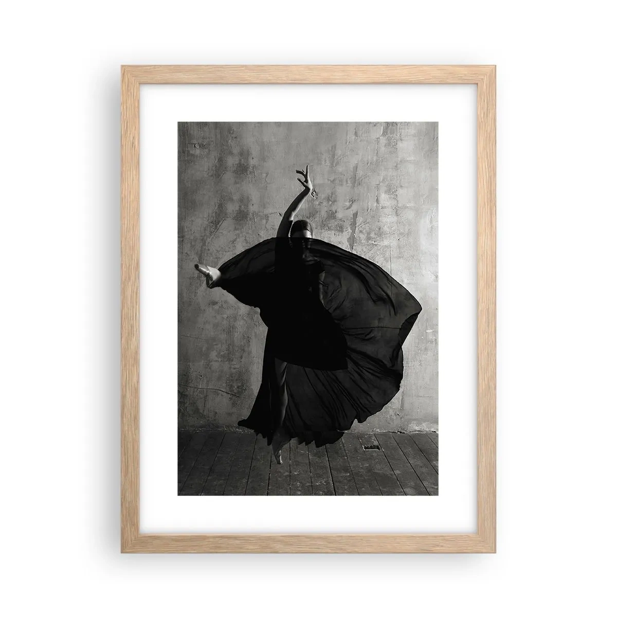 Poster in cornice rovere chiaro - Fasce piene di passione - 30x40 cm