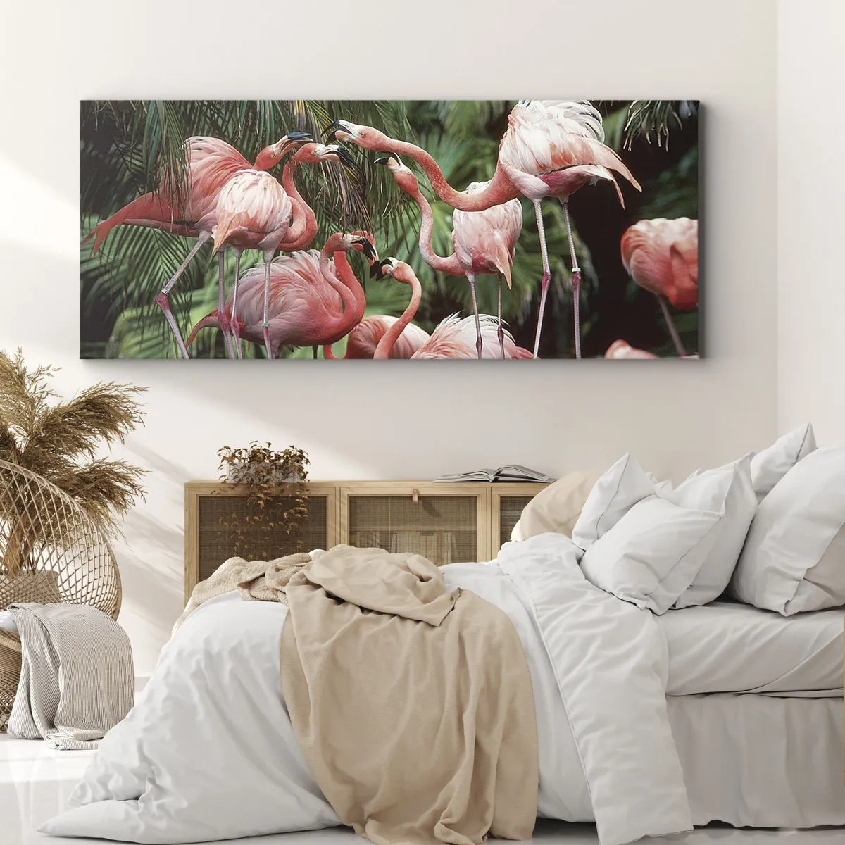 Quadro su tela - Stampe su Tela - Pettegolezzi pomeridiani - 100x40 cm