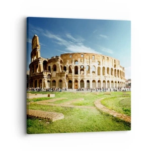 Quadro su tela - Stampe su Tela - Si sente ancora il rumore delle armi - 30x30 cm