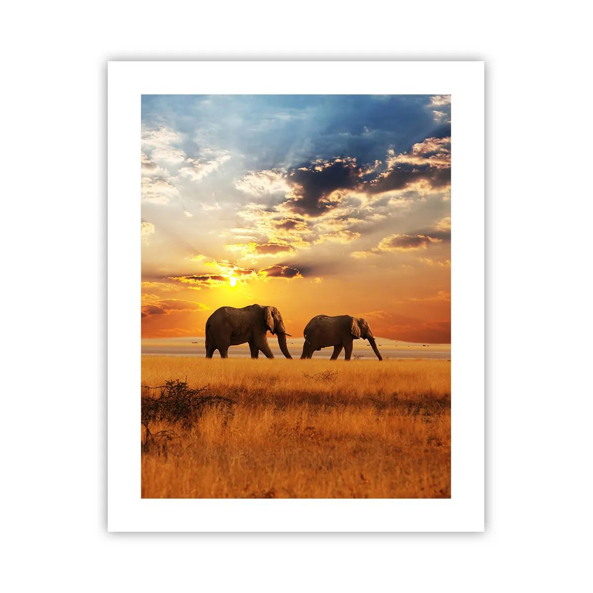 Poster - Passeggiata familiare - 40x50 cm