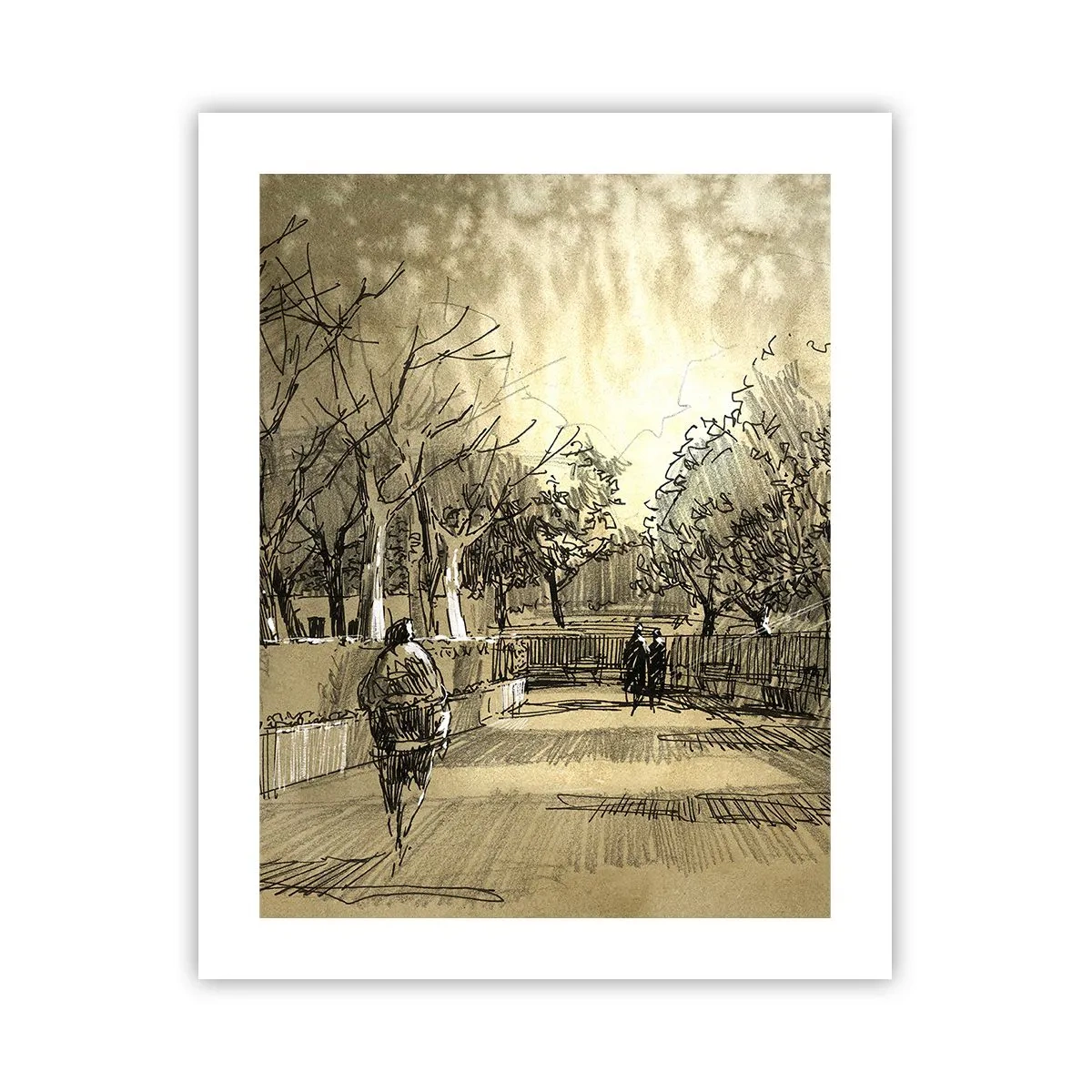 Poster - Attimo fermato con la penna - 40x50 cm