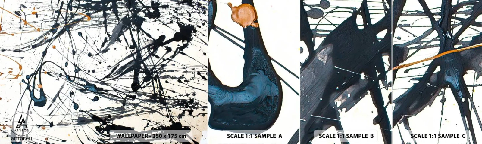 Campione Di Fotomurale Standard Eco - Ha senso o non ha senso? - Astrazione, Grafica, Pezzo - 100x30 cm