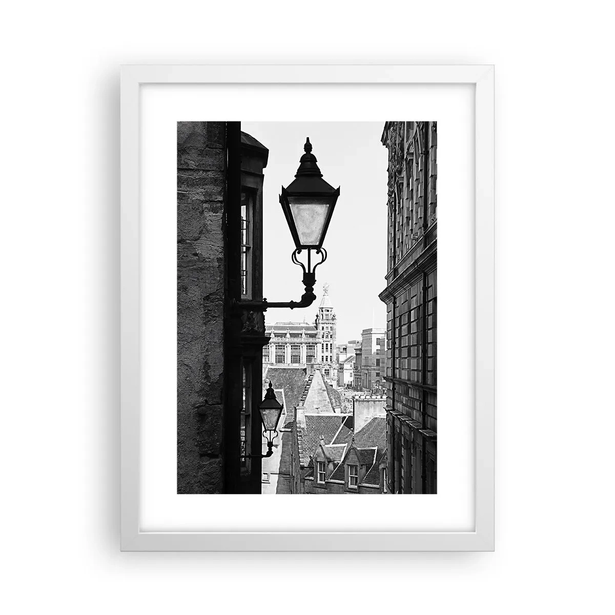 Poster in cornice bianca - Il racconto di Edimburgo - 30x40 cm