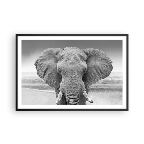 Poster in cornice nera - Benvenuti nel mio mondo - 91x61 cm