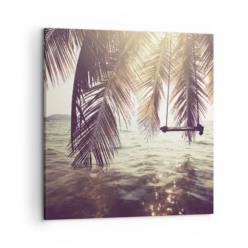 Quadro su tela - Stampe su Tela - Si può dondolare tra le nuvole a volontà - 50x50 cm