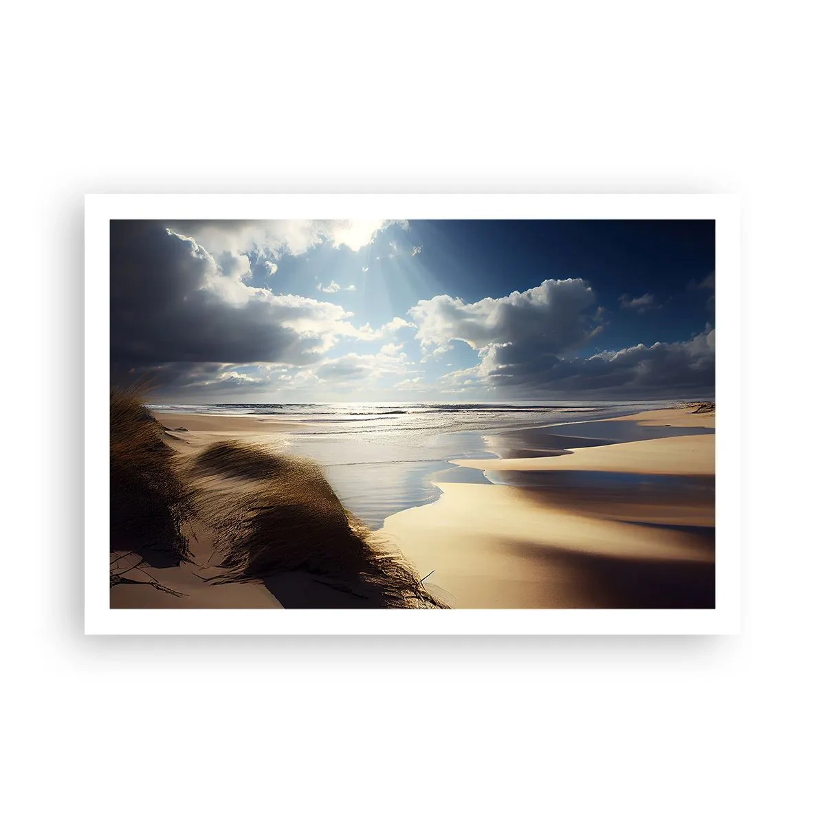 Poster - Spiaggia incontaminata - 91x61 cm