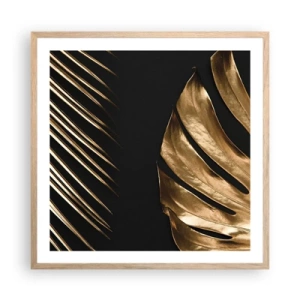 Poster in cornice rovere chiaro - Diverse, ma ugualmente care - 60x60 cm