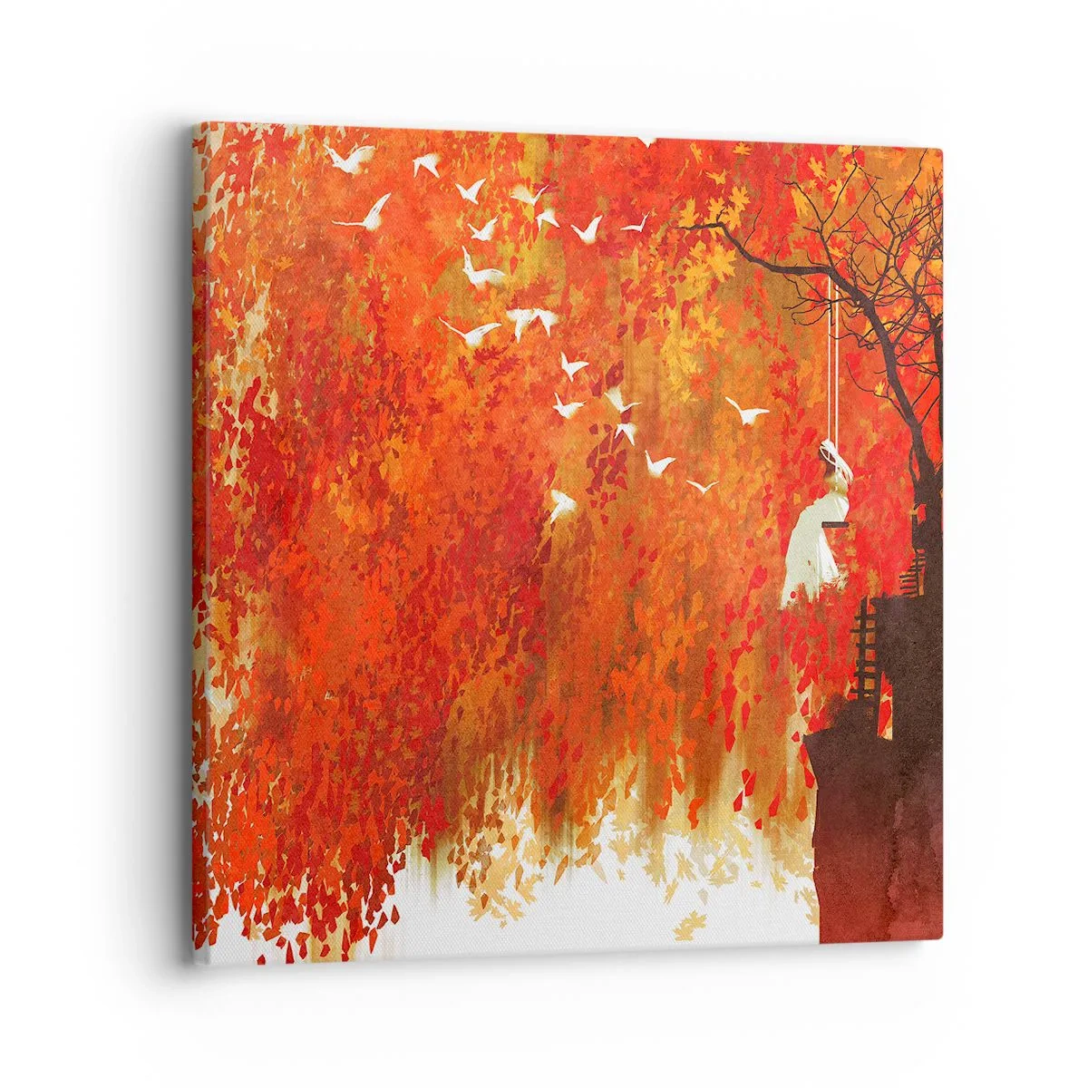 Quadro su tela - Stampe su Tela - Voli con noi? - 30x30 cm