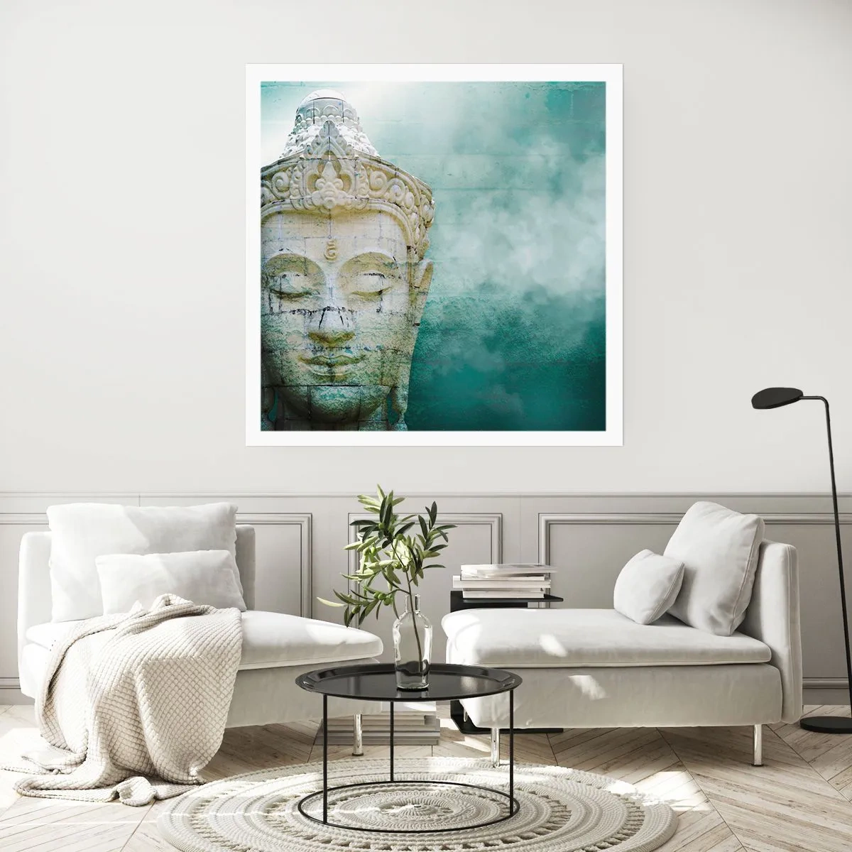 Poster - Cercando la luce - 60x60 cm