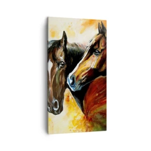 Quadro su tela - Stampe su Tela - Due volte più grazia - 45x80 cm