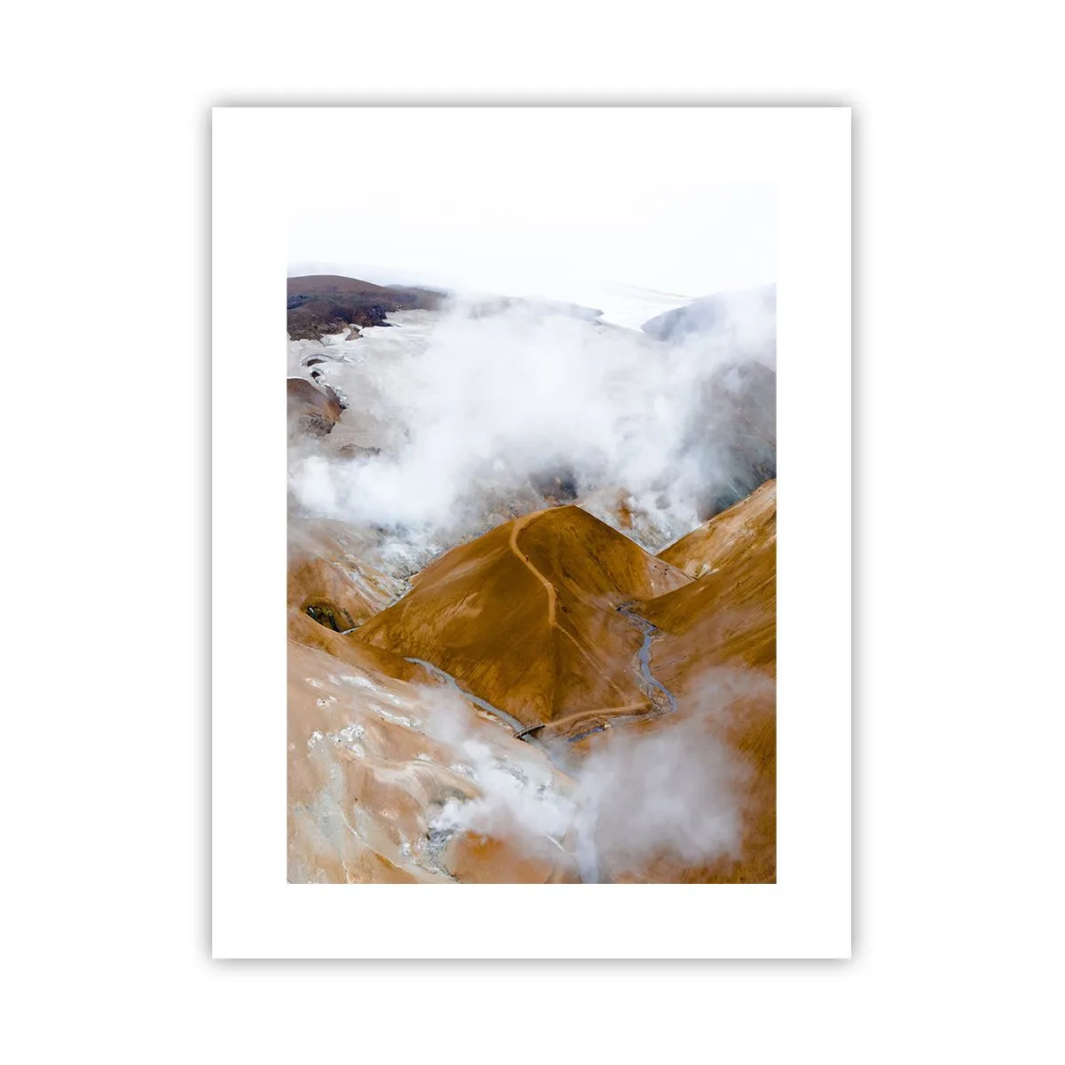 Poster - La bellezza severa dell'Islanda - 30x40 cm