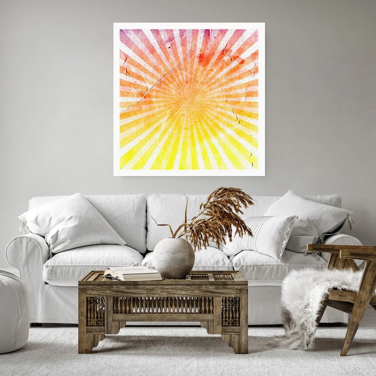 Poster - Albe e tramonti - 60x60 cm